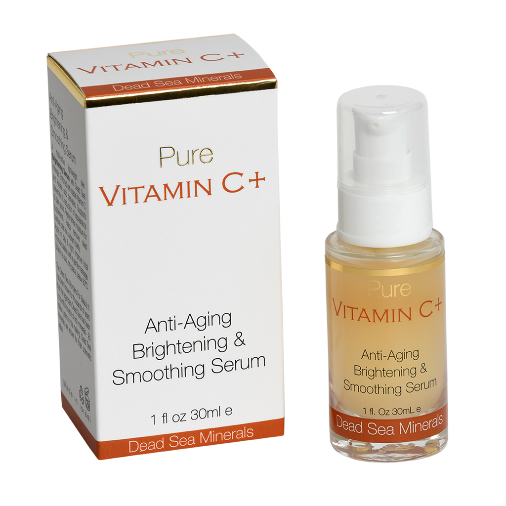 Pure Vitamin C+ Anti Aging Brightening & Smoothing Serum Dead Sea Minerals