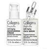 ANTI-AGING COLLAGEN & PEPTIDES MOISTURIZING CREAM AND SERUM SET