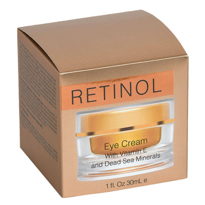 RETINOL Eye Cream With Vitamin E and Dead Sea Minerals