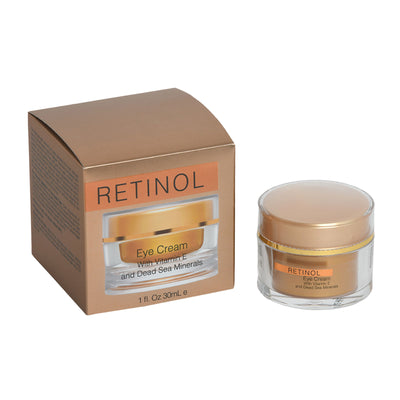 RETINOL Eye Cream With Vitamin E and Dead Sea Minerals