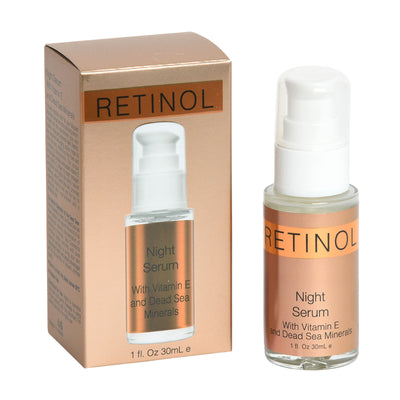 RETINOL Night Serum With Vitamin E and Dead Sea Minerals