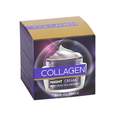 Collagen Night Cream with Dead Sea Minerals
