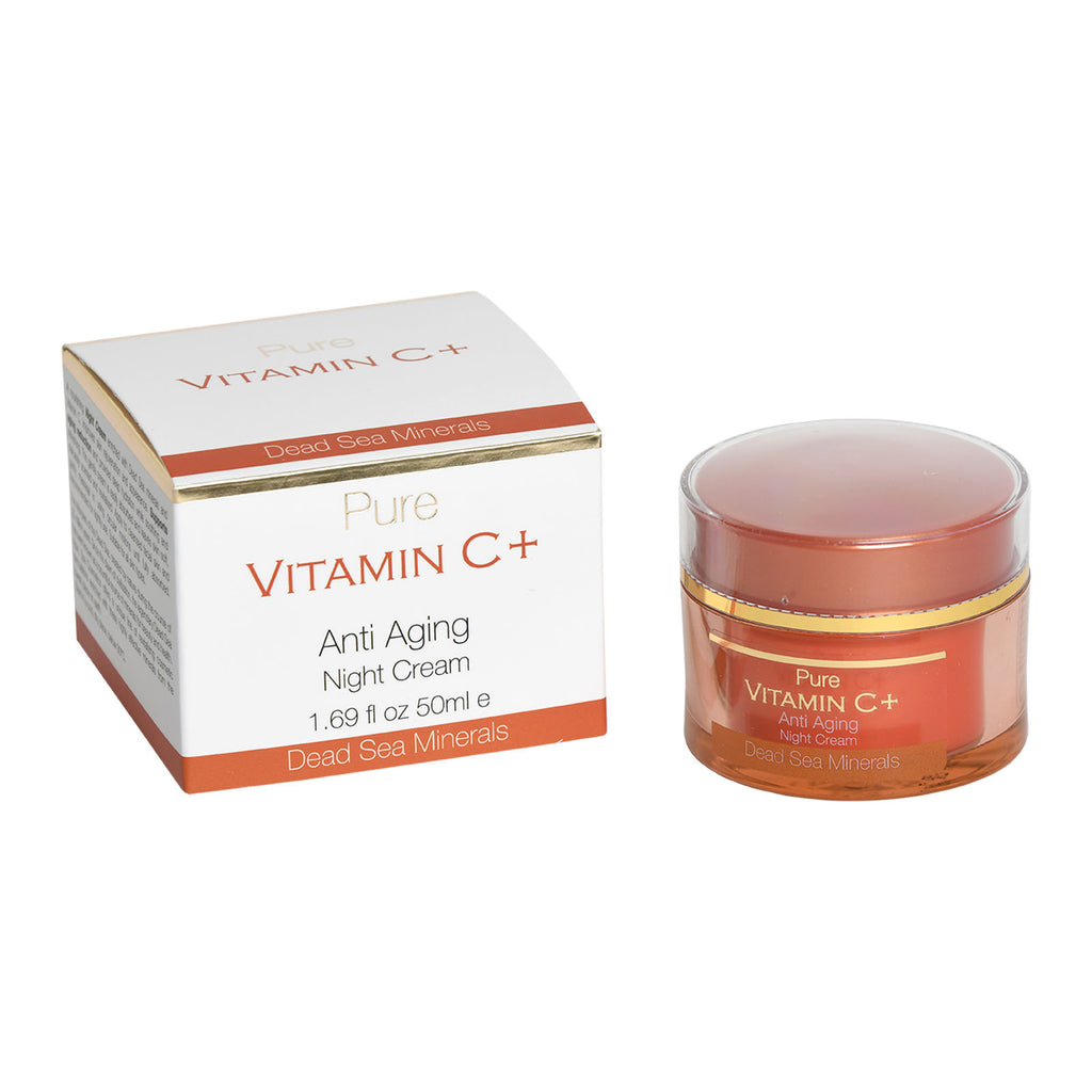 Pure Vitamin C+ Anti Aging Night Cream Dead Sea Minerals