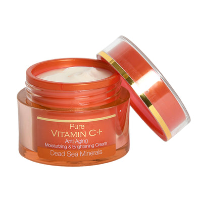 Pure Vitamin C+ Anti Aging Moisturizing & Brightening Cream Dead Sea Minerals