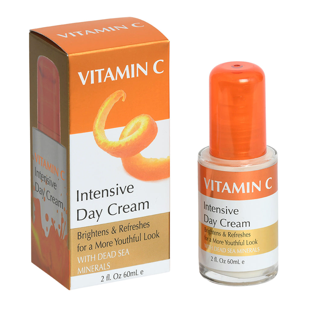 VITAMIN C Intensive  Day Cream Brightens & Refreshes  for a More Youthful Look WITH DEAD SEA MINERALS